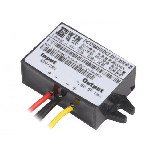 FIT0168; Converter: step down; Uout: 7.5V; Uin: 11÷35V; 5A; 96%; 58x40mm; DFROBOT