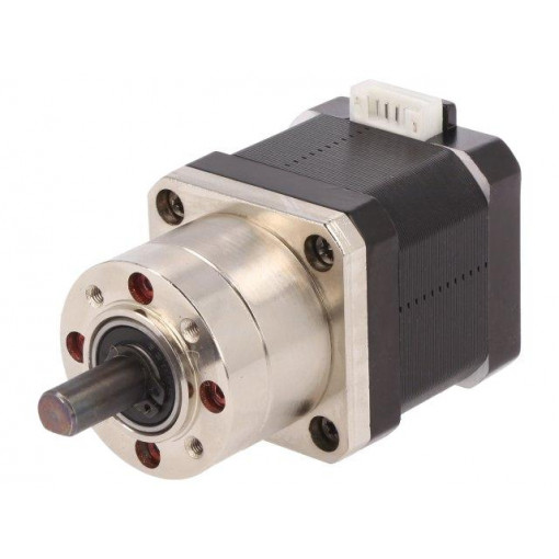 FIT0349; Motor: stepper; 3.4VDC; Shaft: D spring; max.1.76Nm; 1.6A; DFROBOT