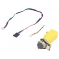 FIT0450; Motor: DC; with encoder,with gearbox; Gravity; 3÷7.5VDC; 2.8A; DFROBOT