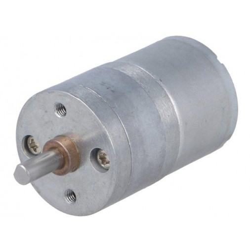 FIT0495-I; Motor: DC; with gearbox; 2÷7.5VDC; 600mA; Shaft: D spring; 357rpm; DFROBOT