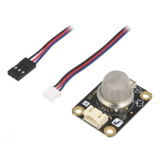SEN0131; Sensor: gas level; analog; 5VDC; Kit: module,cables; Gravity; MQ-6; DFROBOT