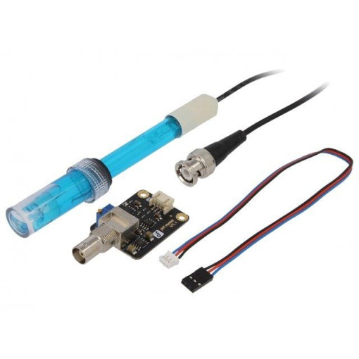SEN0161; Sensor: pH; analog; 5VDC; Kit: module,cables; Gravity; Channels: 1; DFROBOT