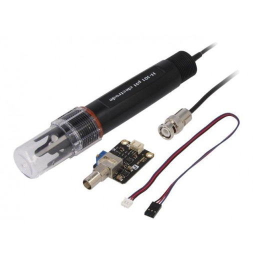 SEN0169; Sensor: pH; analog; 5VDC; Kit: module,cables; Gravity; Channels: 1; DFROBOT