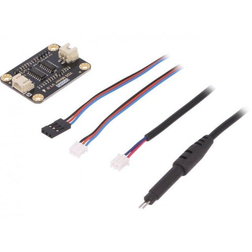 SEN0244; Sensor: water quality; TDS; 3.3÷5VDC; Kit: module,cables,probe; DFROBOT