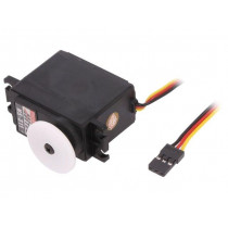 SER0001; Motor: servo; 4.8÷6VDC; standard; analogue; 43g; 41x20x36.5mm; 180°; DFROBOT