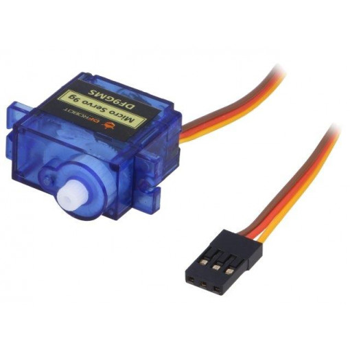 SER0006; Motor: servo; 4.8÷6VDC; micro; analogue; 9g; 22x12.5x29.5mm; nylon; DFROBOT