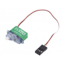 SER0037; Motor: servo; 6VDC; micro; max.58mNm; DFROBOT