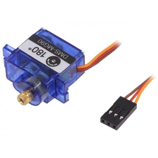 SER0039; Motor: servo; 4.8÷6VDC; micro; analogue; 9g; 22.3x11.8x26.3mm; 180°; DFROBOT