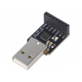 TEL0010; Module: converter; USB-TTL; CP210; USB; 5VDC; Interface: USB; DFROBOT