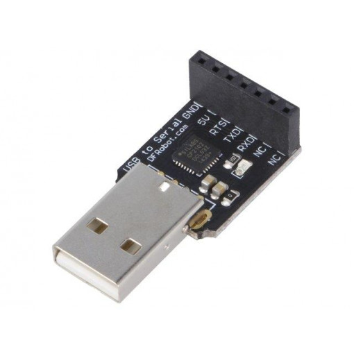 TEL0010; Module: converter; USB-TTL; CP210; USB; 5VDC; Interface: USB; DFROBOT TEL0010; Module: converter; USB-TTL; CP210; USB; 5VDC; Interface: USB; DFROBOT