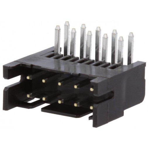 DF11-10DP-2DS(24); Socket; wire-board; male; DF11; 2mm; PIN: 10; THT; on PCBs; tinned; HIROSE