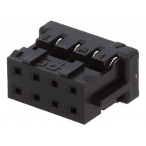 DF11-8DS-2C; Plug; wire-board; female; DF11; 2mm; PIN: 8; w/o contacts; for cable; HIROSE