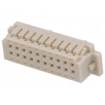 DF13-20DS-1.25C; Plug; wire-board; female; DF13; 1.25mm; PIN: 20; w/o contacts; HIROSE