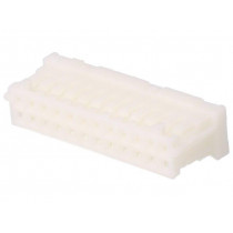 DF1B-24DS-2.5RC; Wire-wire/PCB; plug; female; DF1B; 2.5mm; PIN: 24; w/o contacts; HIROSE