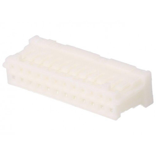 DF1B-24DS-2.5RC; Wire-wire/PCB; plug; female; DF1B; 2.5mm; PIN: 24; w/o contacts; HIROSE