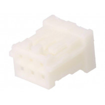 DF1B-6DS-2.5RC; Wire-wire/PCB; plug; female; DF1B; 2.5mm; PIN: 6; w/o contacts; HIROSE