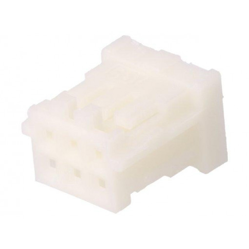 DF1B-6DS-2.5RC; Wire-wire/PCB; plug; female; DF1B; 2.5mm; PIN: 6; w/o contacts; HIROSE