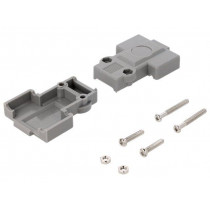 1520-0101-01; Enclosure: for D-Sub connectors; straight; Locking: screws; ENCITECH