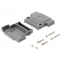 1520-0101-03; Enclosure: for D-Sub connectors; straight; Locking: screws; ENCITECH