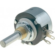 DG-160 100R; Potentiometer: shaft; single turn; 100Ω; 2W; ±10%; 6mm; wirewound; TELPOD DG-160 100R; Potentiometer: shaft; single turn; 100Ω; 2W; ±10%; 6mm; wirewound; TELPOD