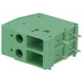 DG107R-7.62-02P-14-00AH; PCB terminal block; angled 90°; 7.62mm; ways: 2; on PCBs; 4mm2; DEGSON ELECTRONICS DG107R-7.62-02P-14-00AH; PCB terminal block; angled 90°; 7.62mm; ways: 2; on PCBs; 4mm2; DEGSON ELECTRONICS