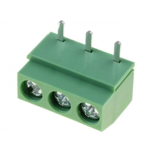 DG126R-5.0-03P14; PCB terminal block; straight; 5mm; ways: 3; on PCBs; 0.5÷2.5mm2; DEGSON ELECTRONICS