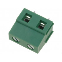 DG128-7.5-02P-14-00A(H); PCB terminal block; angled; 7.5mm; ways: 2; on PCBs; 2.5mm2; tinned; DEGSON ELECTRONICS