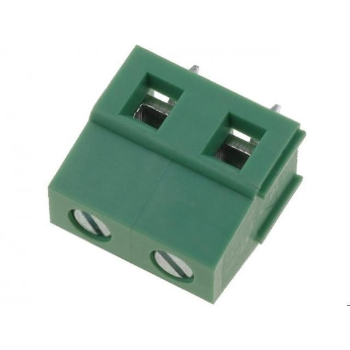 DG128-7.5-02P-14-00A(H); PCB terminal block; angled; 7.5mm; ways: 2; on PCBs; 2.5mm2; tinned; DEGSON ELECTRONICS