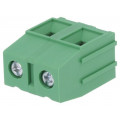 DG136T-12.7-02P-14-100AH; PCB terminal block; angled 90°; 12.7mm; ways: 2; on PCBs; terminal; DEGSON ELECTRONICS DG136T-12.7-02P-14-100AH; PCB terminal block; angled 90°; 12.7mm; ways: 2; on PCBs; terminal; DEGSON ELECTRONICS