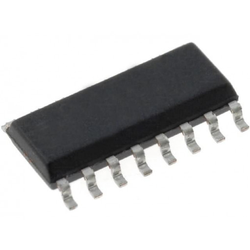 DG211BDY; IC: analog switch; SPST-NC; Channels: 4; SO16; 4.5÷22/4.5÷25V; VISHAY
