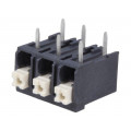 DG212R-THR-5.0-03P-13-00AH; PCB terminal block; angled 90°; 5mm; ways: 3; on PCBs; 0.2÷1.5mm2; DEGSON ELECTRONICS DG212R-THR-5.0-03P-13-00AH; PCB terminal block; angled 90°; 5mm; ways: 3; on PCBs; 0.2÷1.5mm2; DEGSON ELECTRONICS