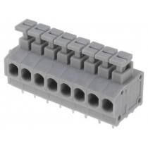 DG235-3.81-08P-11-00A(H); PCB terminal block; angled 90°; 3.81mm; ways: 8; on PCBs; 1.5mm2; DEGSON ELECTRONICS DG235-3.81-08P-11-00A(H); PCB terminal block; angled 90°; 3.81mm; ways: 8; on PCBs; 1.5mm2; DEGSON ELECTRONICS