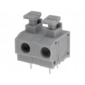DG235-7.5-02P-11-00AH; PCB terminal block; angled 90°; 7.5mm; ways: 2; on PCBs; 1.5mm2; DEGSON ELECTRONICS DG235-7.5-02P-11-00AH; PCB terminal block; angled 90°; 7.5mm; ways: 2; on PCBs; 1.5mm2; DEGSON ELECTRONICS