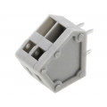 DG240W-2.54-02P-11-00A(H); PCB terminal block; angled; 2.54mm; ways: 2; on PCBs; 200÷500um2; DEGSON ELECTRONICS DG240W-2.54-02P-11-00A(H); PCB terminal block; angled; 2.54mm; ways: 2; on PCBs; 200÷500um2; DEGSON ELECTRONICS