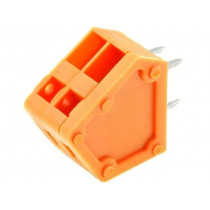 DG240W-2.54-02P-15-00A(H); PCB terminal block; angled; 2.54mm; ways: 2; on PCBs; 200÷500um2; DEGSON ELECTRONICS
