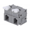 DG242V-10.0-02P-11-00AH; PCB terminal block; straight; 10mm; ways: 2; on PCBs; 0.2÷2.5mm2; DEGSON ELECTRONICS DG242V-10.0-02P-11-00AH; PCB terminal block; straight; 10mm; ways: 2; on PCBs; 0.2÷2.5mm2; DEGSON ELECTRONICS