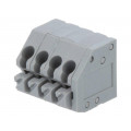 DG250-3.5-04P-11-00A(H); PCB terminal block; angled 45°; 3.5mm; ways: 4; on PCBs; terminal; DEGSON ELECTRONICS DG250-3.5-04P-11-00A(H); PCB terminal block; angled 45°; 3.5mm; ways: 4; on PCBs; terminal; DEGSON ELECTRONICS