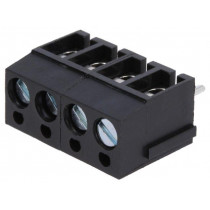 DG300-5.0-04P-13-00AH; PCB terminal block; angled 90°; 5mm; ways: 4; on PCBs; 2.5mm2; 24A; DEGSON ELECTRONICS