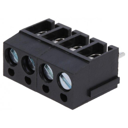 DG300-5.0-04P-13-00AH; PCB terminal block; angled 90°; 5mm; ways: 4; on PCBs; 2.5mm2; 24A; DEGSON ELECTRONICS