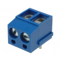 DG300R-5.0-02P-12-00A(H); PCB terminal block; straight; 5mm; ways: 2; on PCBs; 2.5mm2; tinned; DEGSON ELECTRONICS DG300R-5.0-02P-12-00A(H); PCB terminal block; straight; 5mm; ways: 2; on PCBs; 2.5mm2; tinned; DEGSON ELECTRONICS