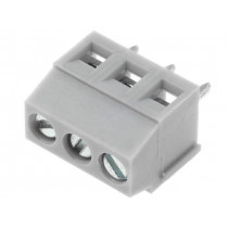 DG381-3.5-03P-11-00A(H); PCB terminal block; angled 90°; 3.5mm; ways: 3; on PCBs; 1.5mm2; DEGSON ELECTRONICS DG381-3.5-03P-11-00A(H); PCB terminal block; angled 90°; 3.5mm; ways: 3; on PCBs; 1.5mm2; DEGSON ELECTRONICS