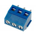 DG381-3.5-03P-12-00A(H); PCB terminal block; angled 90°; 3.5mm; ways: 3; on PCBs; 1.5mm2; DEGSON ELECTRONICS DG381-3.5-03P-12-00A(H); PCB terminal block; angled 90°; 3.5mm; ways: 3; on PCBs; 1.5mm2; DEGSON ELECTRONICS
