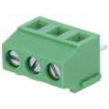 DG381-3.81-03P-14-00AH; PCB terminal block; angled 90°; 3.81mm; ways: 3; on PCBs; 1.5mm2; DEGSON ELECTRONICS DG381-3.81-03P-14-00AH; PCB terminal block; angled 90°; 3.81mm; ways: 3; on PCBs; 1.5mm2; DEGSON ELECTRONICS