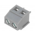 DG381-3.81-02P-11-00A(H); PCB terminal block; angled 90°; 3.81mm; ways: 2; on PCBs; 1.5mm2; DEGSON ELECTRONICS DG381-3.81-02P-11-00A(H); PCB terminal block; angled 90°; 3.81mm; ways: 2; on PCBs; 1.5mm2; DEGSON ELECTRONICS