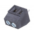 DG381-THR-3.5-02P-13-00AH; PCB terminal block; angled 90°; 3.5mm; ways: 2; on PCBs; 1mm2; 10A; DEGSON ELECTRONICS DG381-THR-3.5-02P-13-00AH; PCB terminal block; angled 90°; 3.5mm; ways: 2; on PCBs; 1mm2; 10A; DEGSON ELECTRONICS