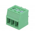 DG383-3.5-03P-14-00AH; PCB terminal block; straight; 3.5mm; ways: 3; on PCBs; 1.5mm2; 12A; DEGSON ELECTRONICS DG383-3.5-03P-14-00AH; PCB terminal block; straight; 3.5mm; ways: 3; on PCBs; 1.5mm2; 12A; DEGSON ELECTRONICS