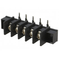 DG45R-A-05P-13-00A(H); PCB terminal block; angled 90°; 9.5mm; ways: 5; 4mm2; 22AWG÷12AWG; DEGSON ELECTRONICS