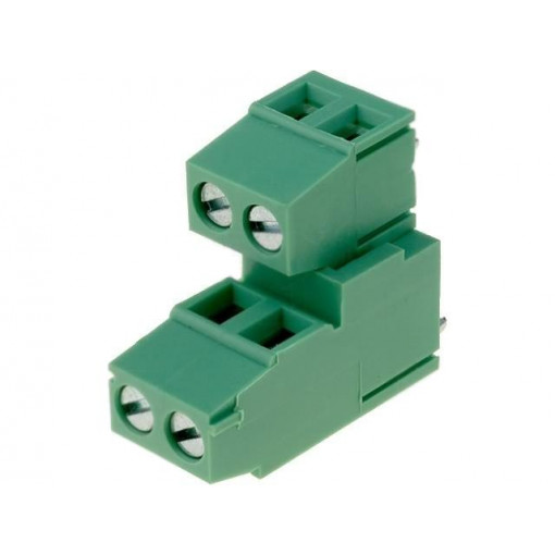 DG500B-5.08-04P-14; PCB terminal block; angled 90°; 5.08mm; ways: 4; on PCBs; 2.5mm2; DEGSON ELECTRONICS