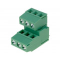 DG500B-5.08-06P-14; PCB terminal block; angled 90°; 5.08mm; ways: 6; on PCBs; 2.5mm2; DEGSON ELECTRONICS DG500B-5.08-06P-14; PCB terminal block; angled 90°; 5.08mm; ways: 6; on PCBs; 2.5mm2; DEGSON ELECTRONICS