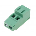 DG500H-5.0-02P-14-00AH; PCB terminal block; angled 90°; 5mm; ways: 2; on PCBs; 2.5mm2; 24A; DEGSON ELECTRONICS DG500H-5.0-02P-14-00AH; PCB terminal block; angled 90°; 5mm; ways: 2; on PCBs; 2.5mm2; 24A; DEGSON ELECTRONICS